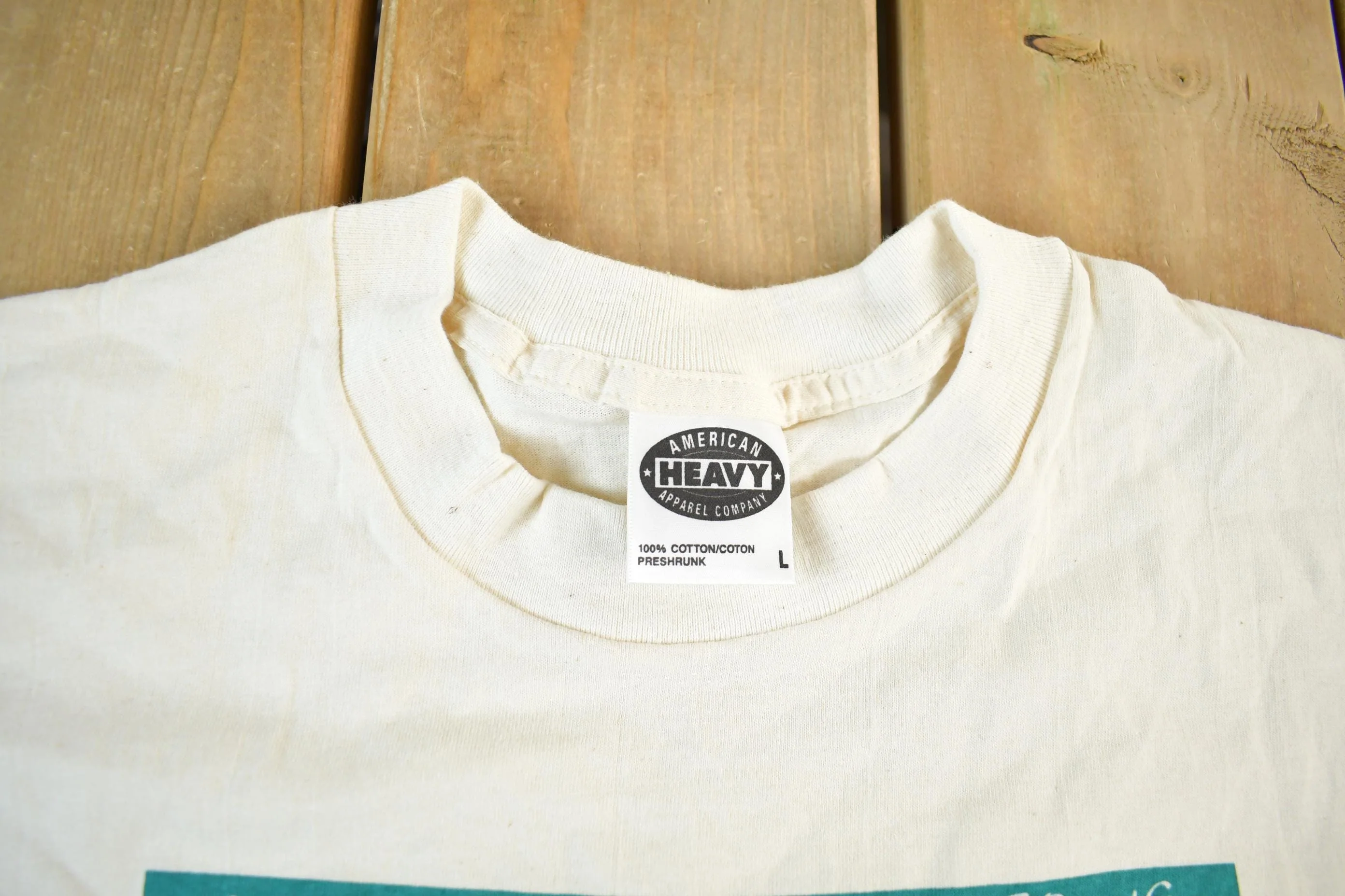 Vintage 1990s Protect The Ozone Souvenir T-Shirt Men's Large - Image 5