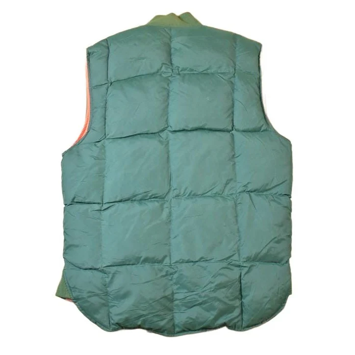 Vintage 1990s Puffer Jacket Vest Men's Medium - Image 2