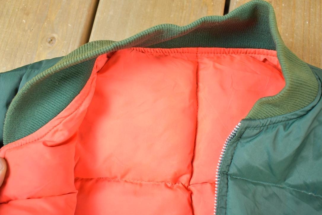 Vintage 1990s Puffer Jacket Vest Men's Medium - Image 3