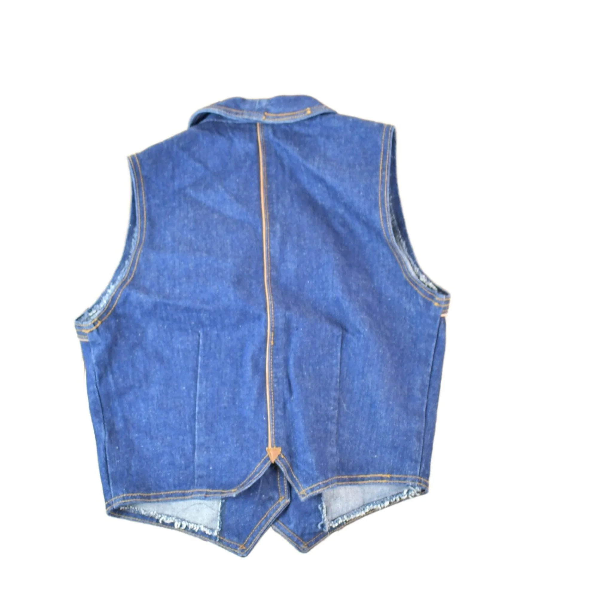 Vintage 1990s Pulse Denim Cowgirl Vest Women's XS - Image 2