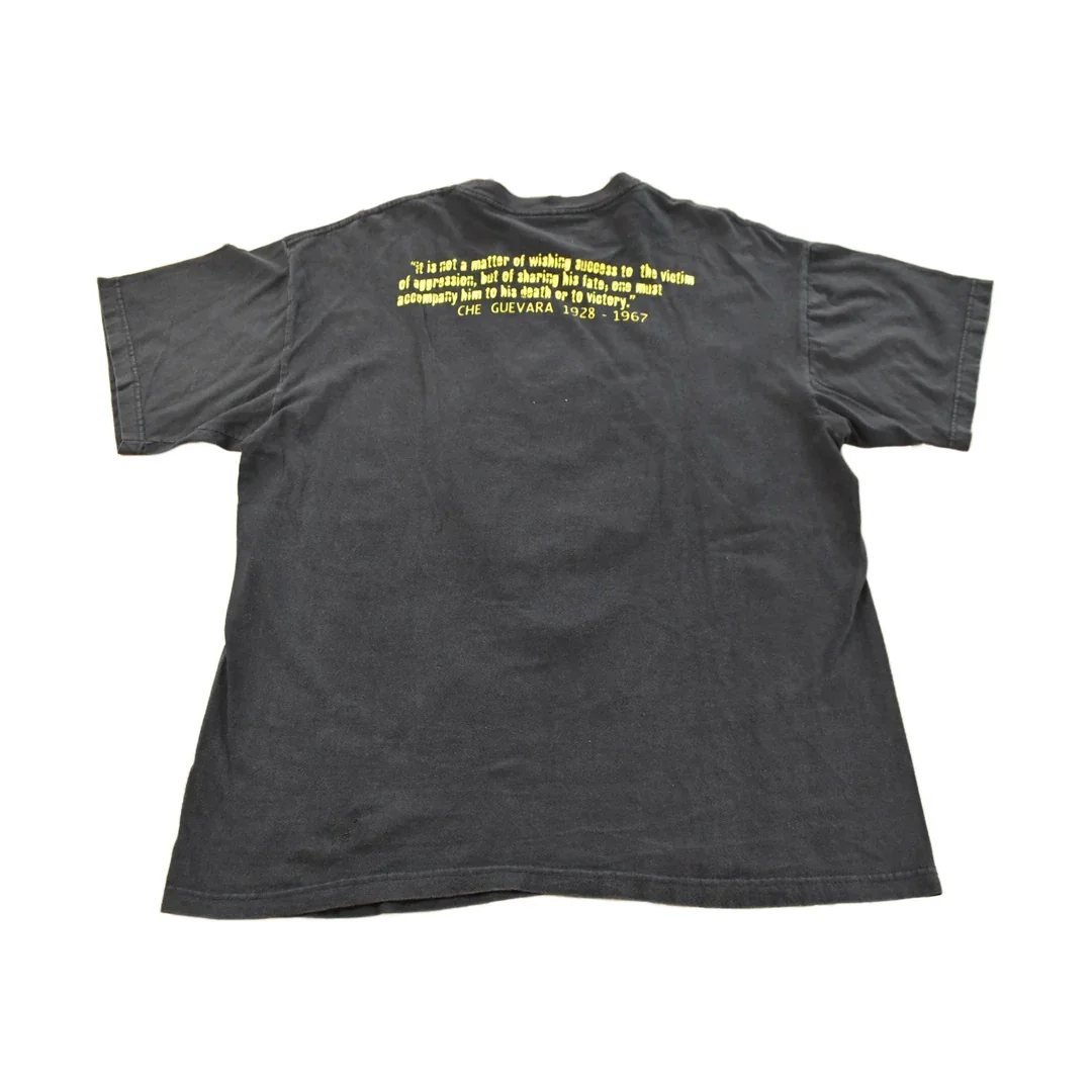 Vintage 1990s Rage Against The Machine Che Guevara Graphic Band T-Shirt Men's XL - Image 2