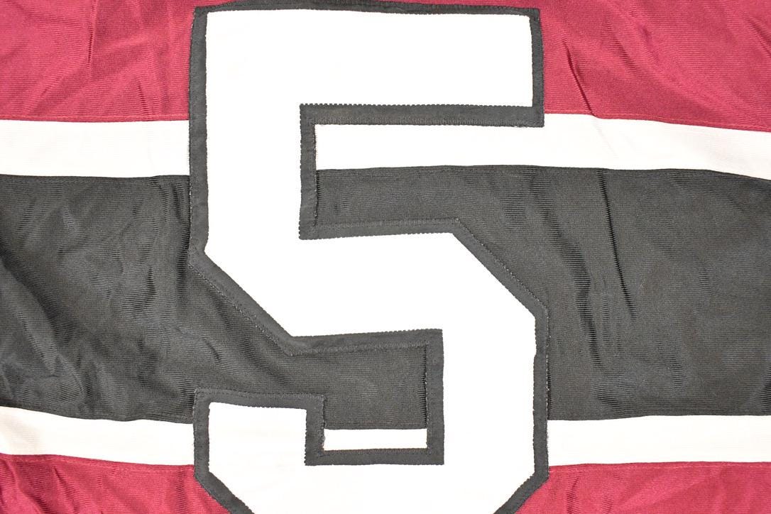 Vintage 1990s Rails USA Embroidered Hockey Jersey Mens XXL - Image 3