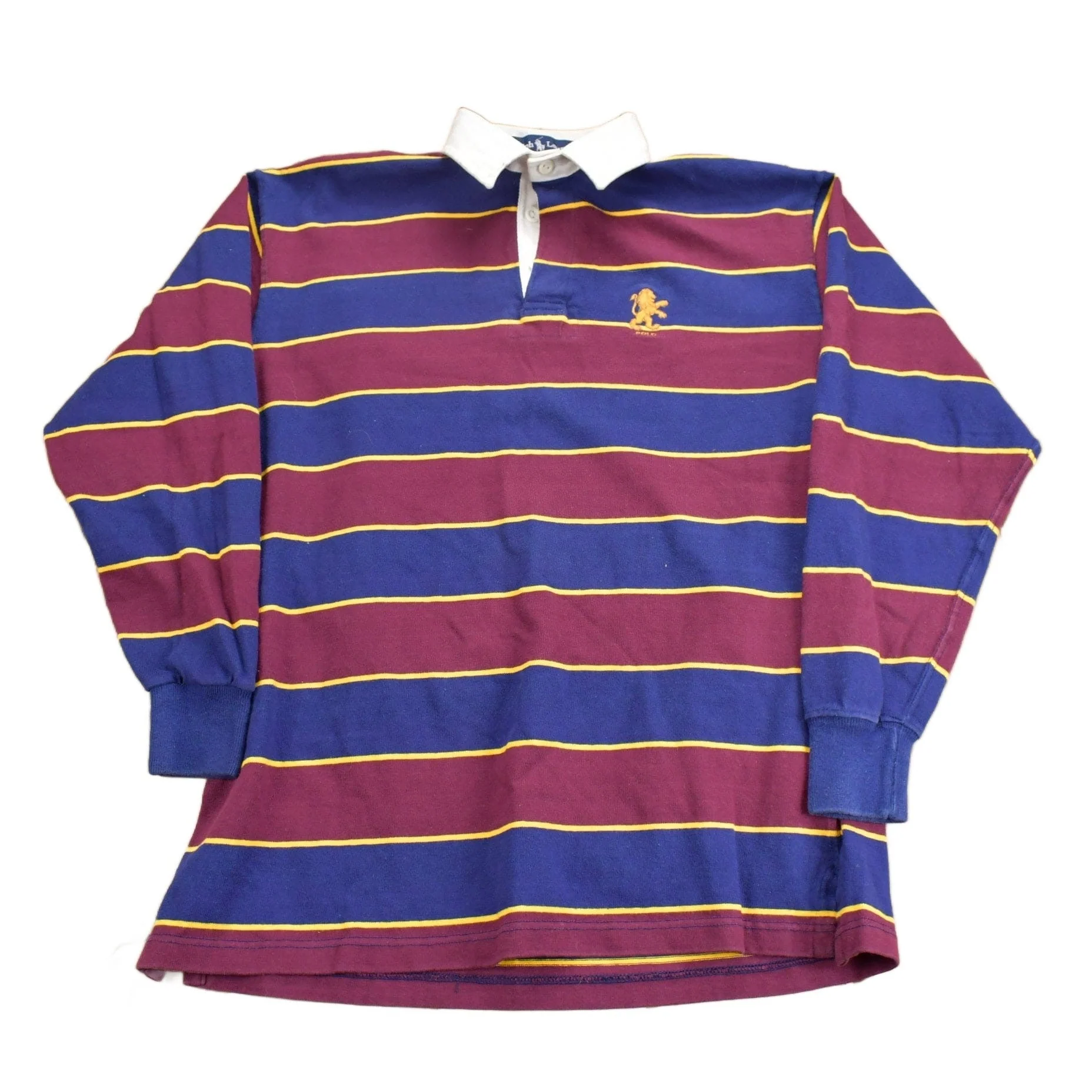 Vintage 1990s Polo Ralph Lauren Rugby Sweatshirt Men's M