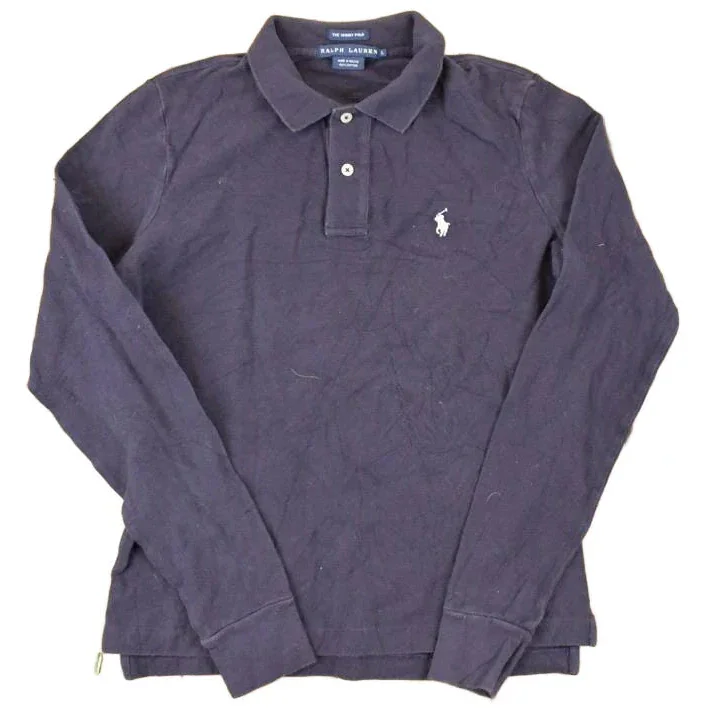 Vintage 1990s Ralph Lauren The Skinny Polo Button Up Shirt Women's S