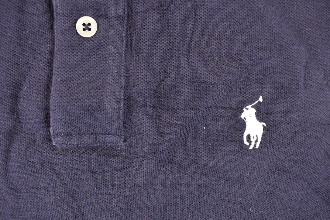 Vintage 1990s Ralph Lauren The Skinny Polo Button Up Shirt Women's S - Image 3