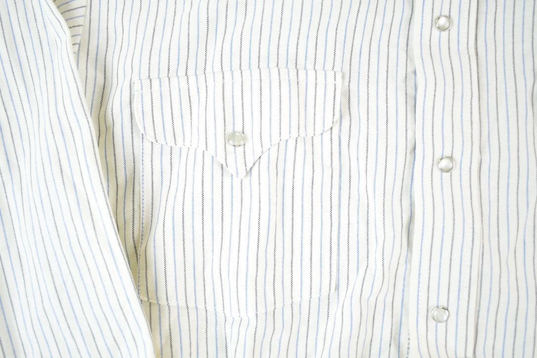Vintage 1990s Ranch And Town Western Style Button Up Shirt Men's Large - Image 4