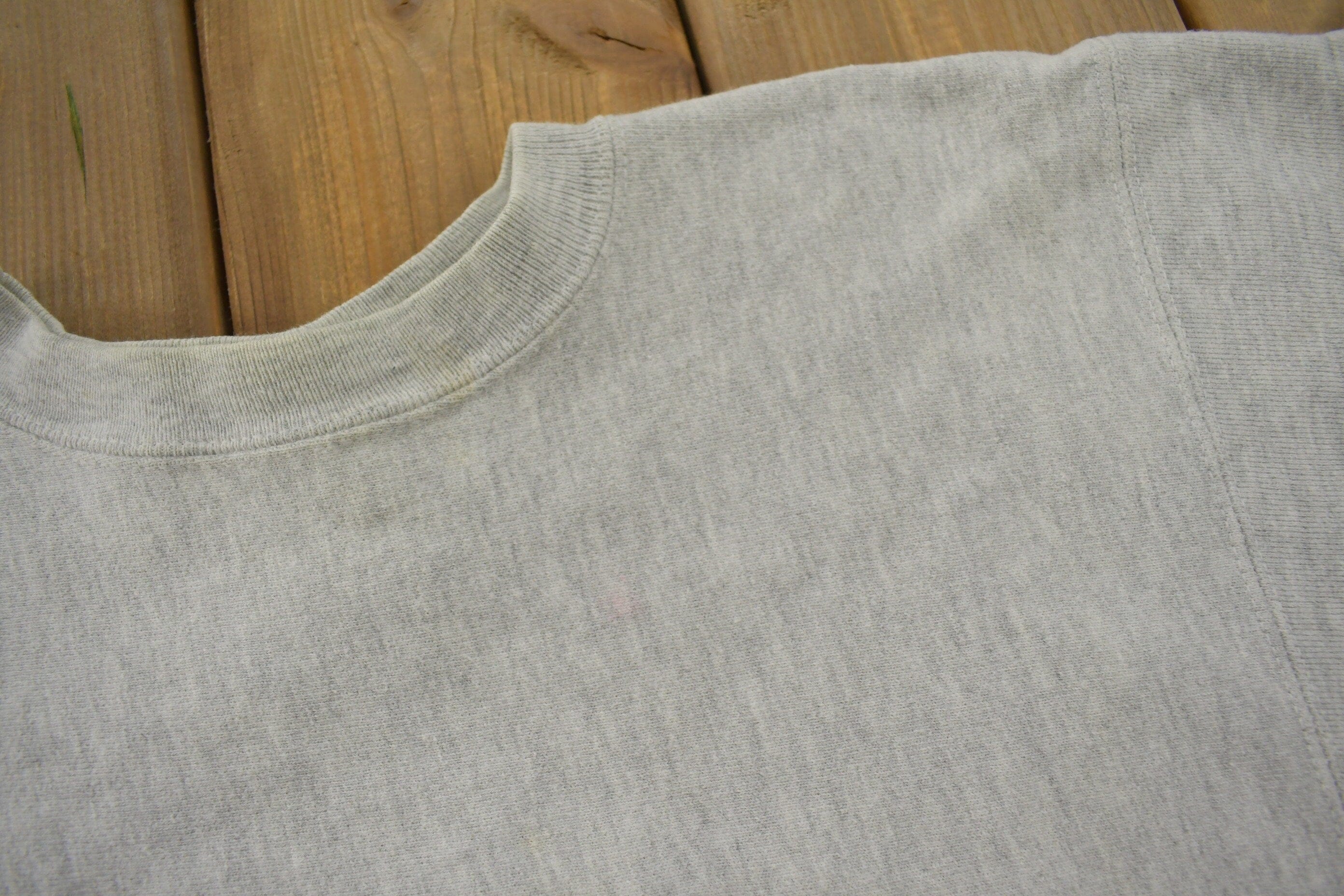 Vintage 1990s Randolph Macon College Collegiate Champion Reverse Weave Crewneck Sweatshirt Men's Large - Image 6