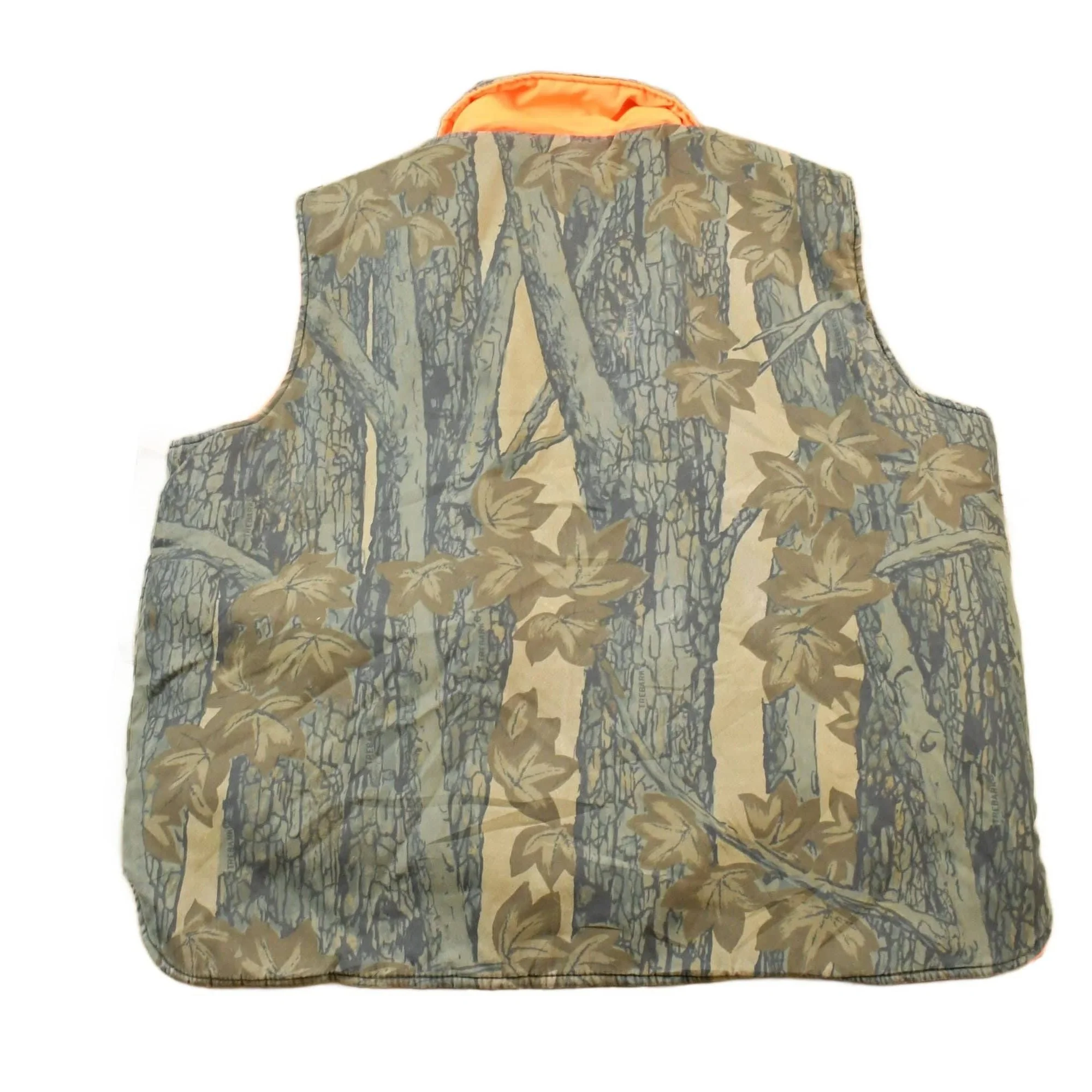 Vintage 1990s Realtree Camo Puffer Vest Jacket Men's XL - Image 2