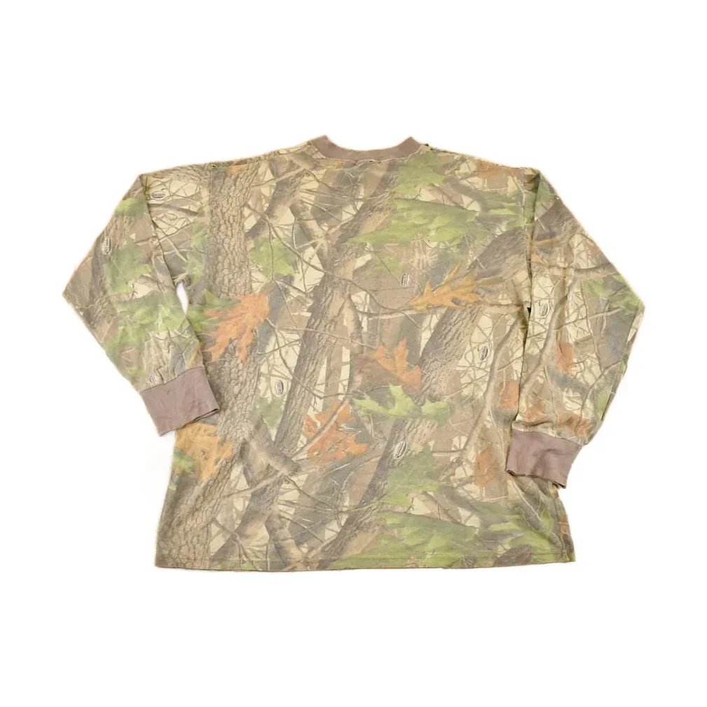 Vintage 1990s Realtree Camo Souvenir Crewneck Shirt Men's L - Image 2