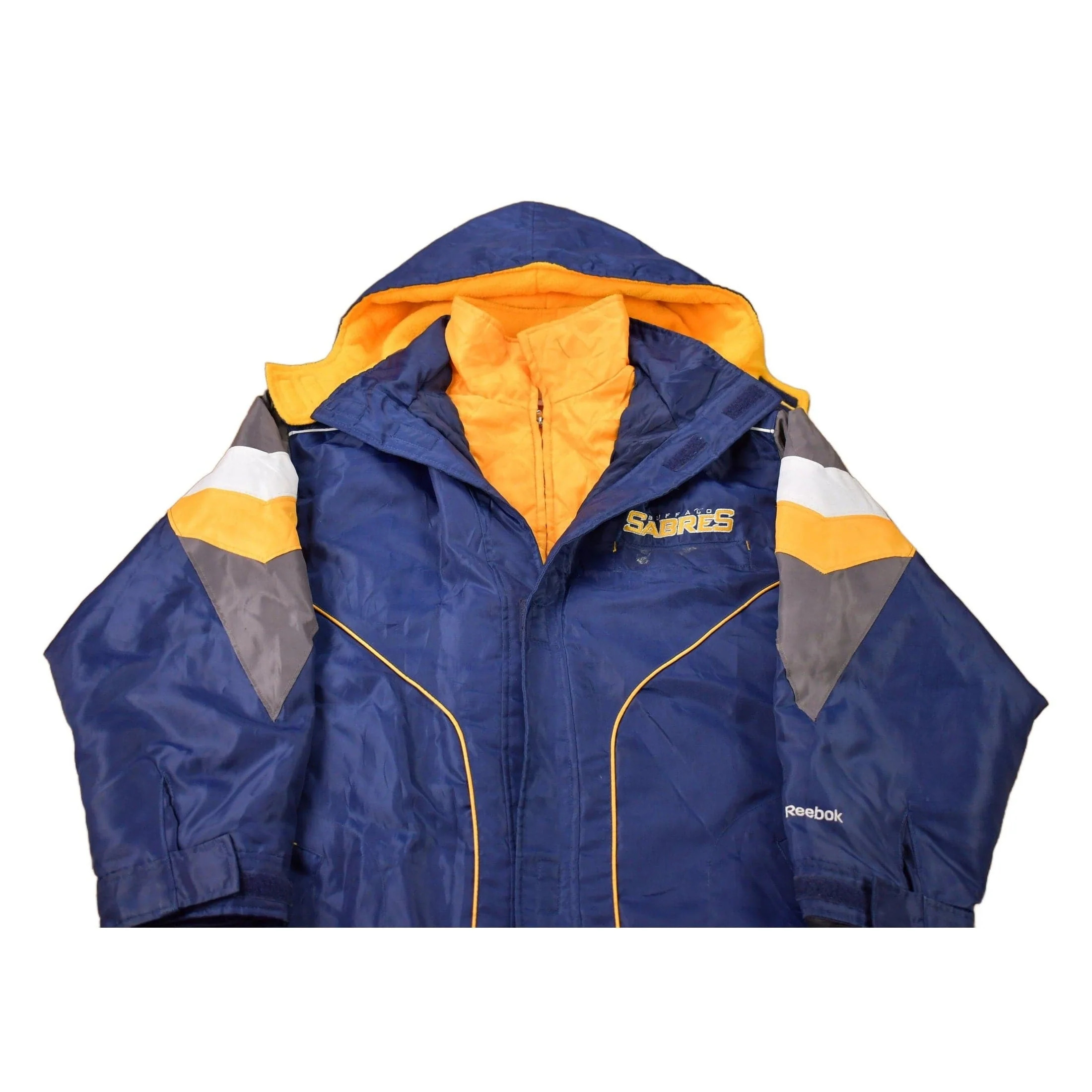 Vintage 1990s Reebok Buffalo Sabres NHL Winter Jacket Men's XL