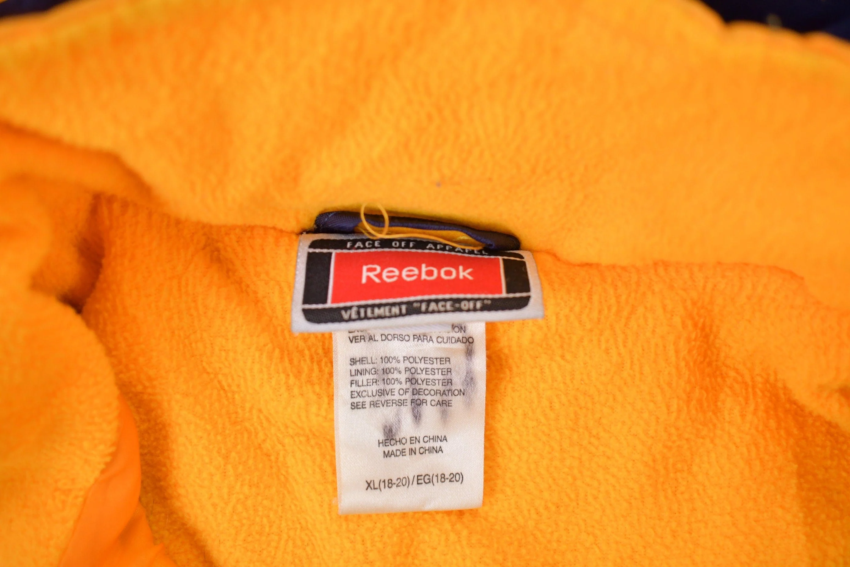 Vintage 1990s Reebok Buffalo Sabres NHL Winter Jacket Men's XL - Image 4