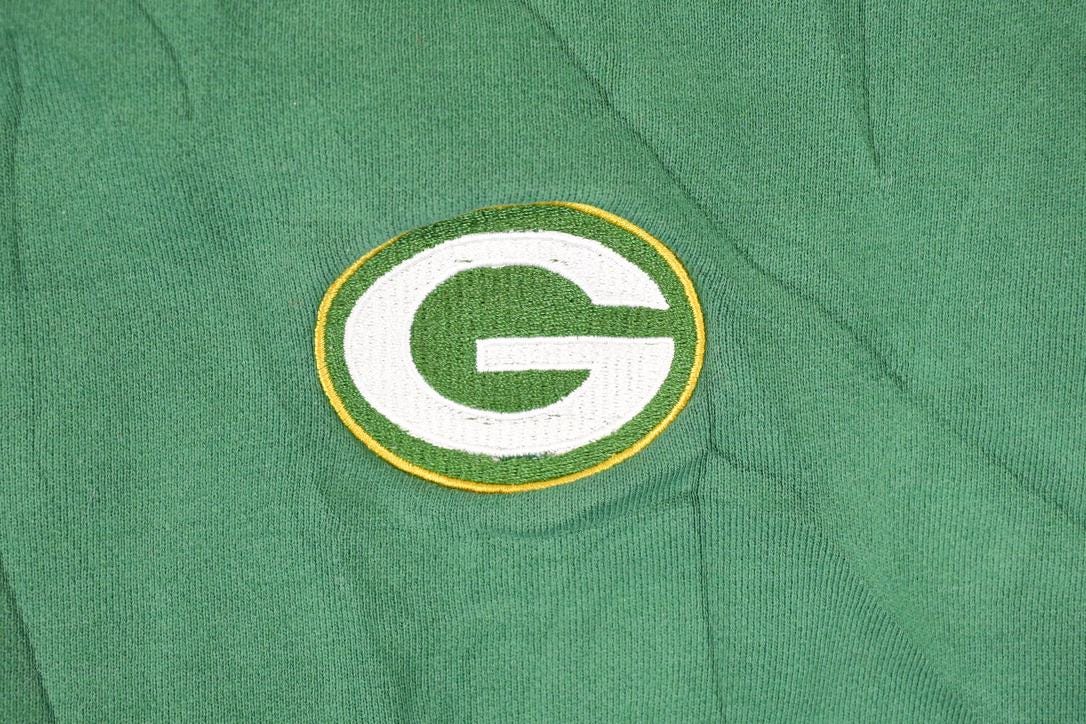 Vintage 1990s Reebok Green Bay Packers NFL Crewneck Sweatshirt Mens XL - Image 3