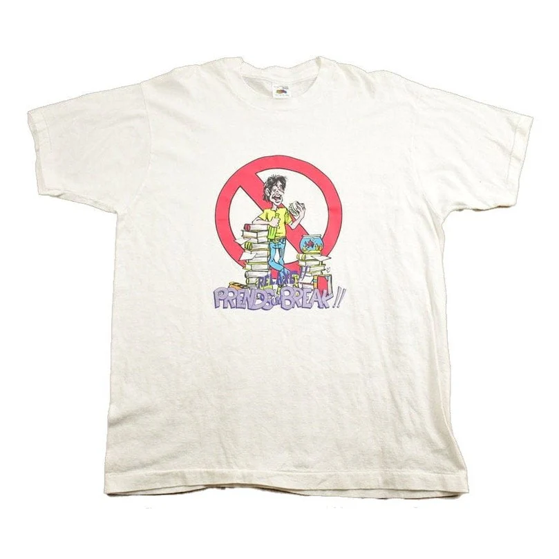 Vintage 1990s Relaxe Prends Un Break Graphic T-Shirt Men's Large