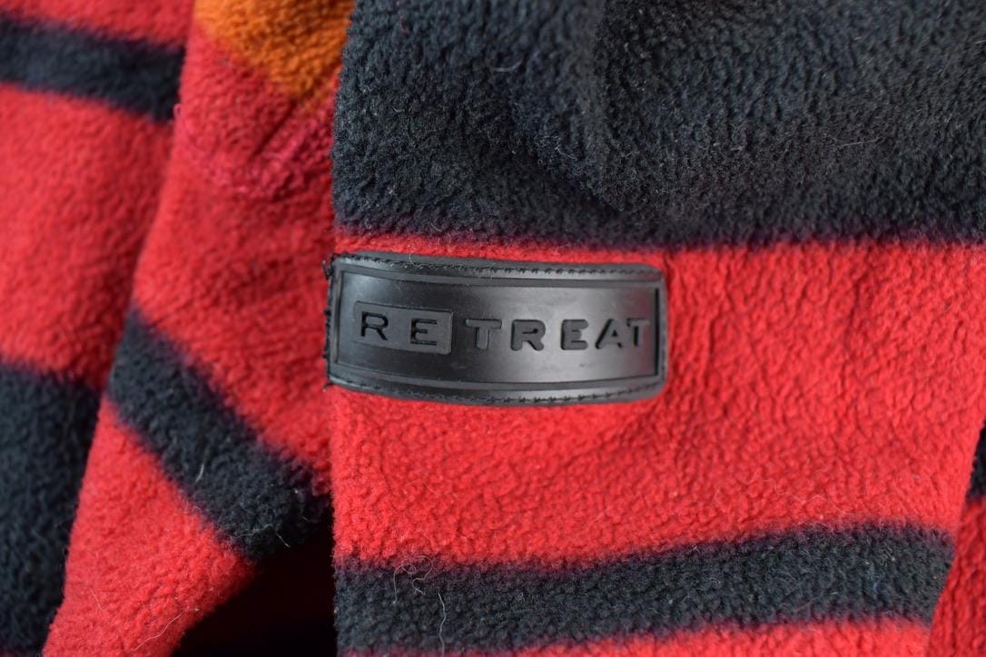 Vintage 1990s Retreat Fleece Outdoorsman Sweater Men's Large - Image 4
