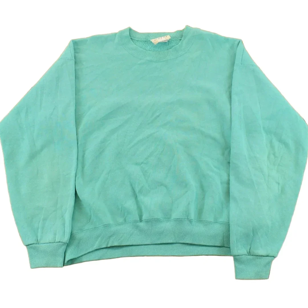 Vintage 1990s Riders Blank Crewneck Sweatshirt Sun Faded Women's M