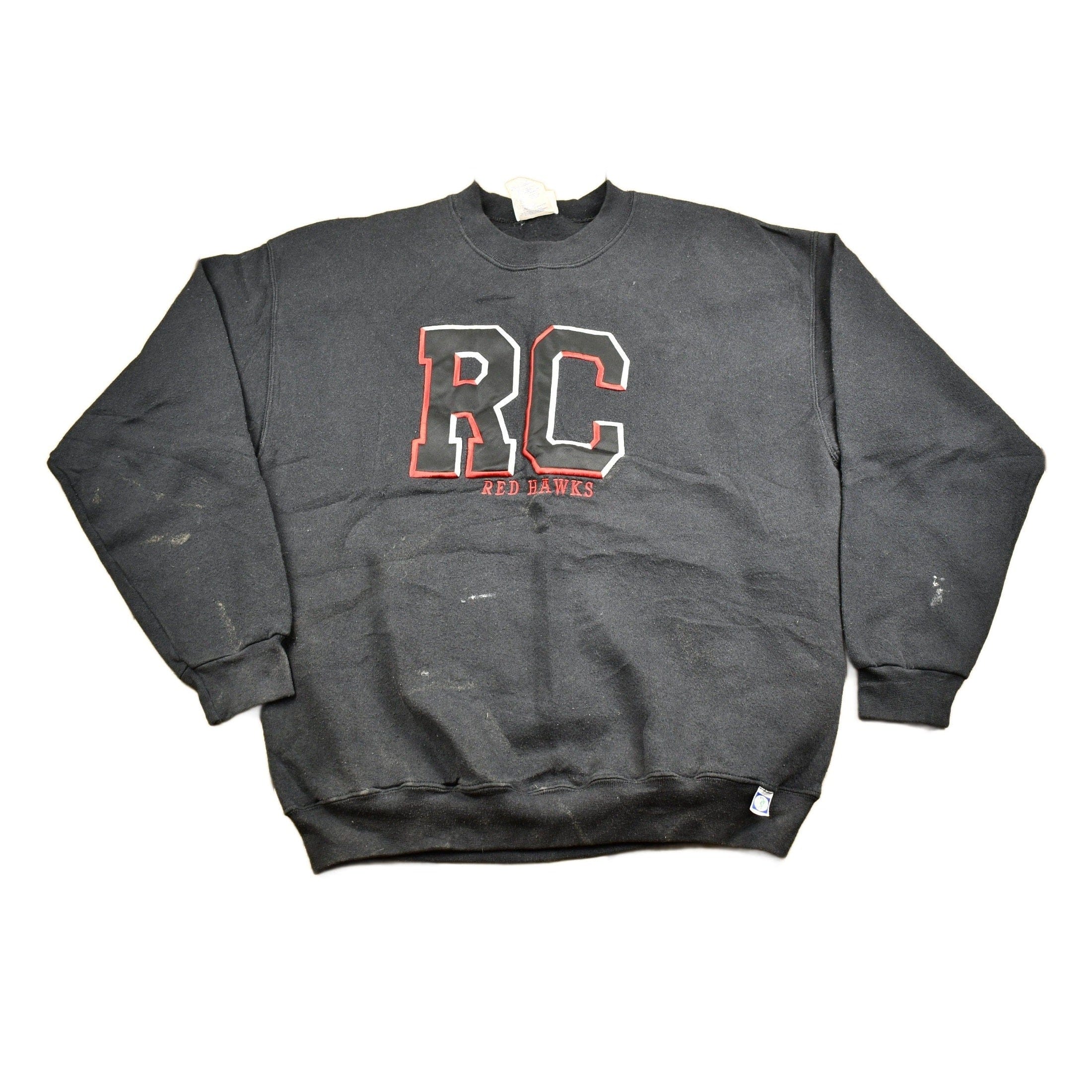 Vintage 1990s Ripon College RedHawks Collegiate Crewneck Men's Large