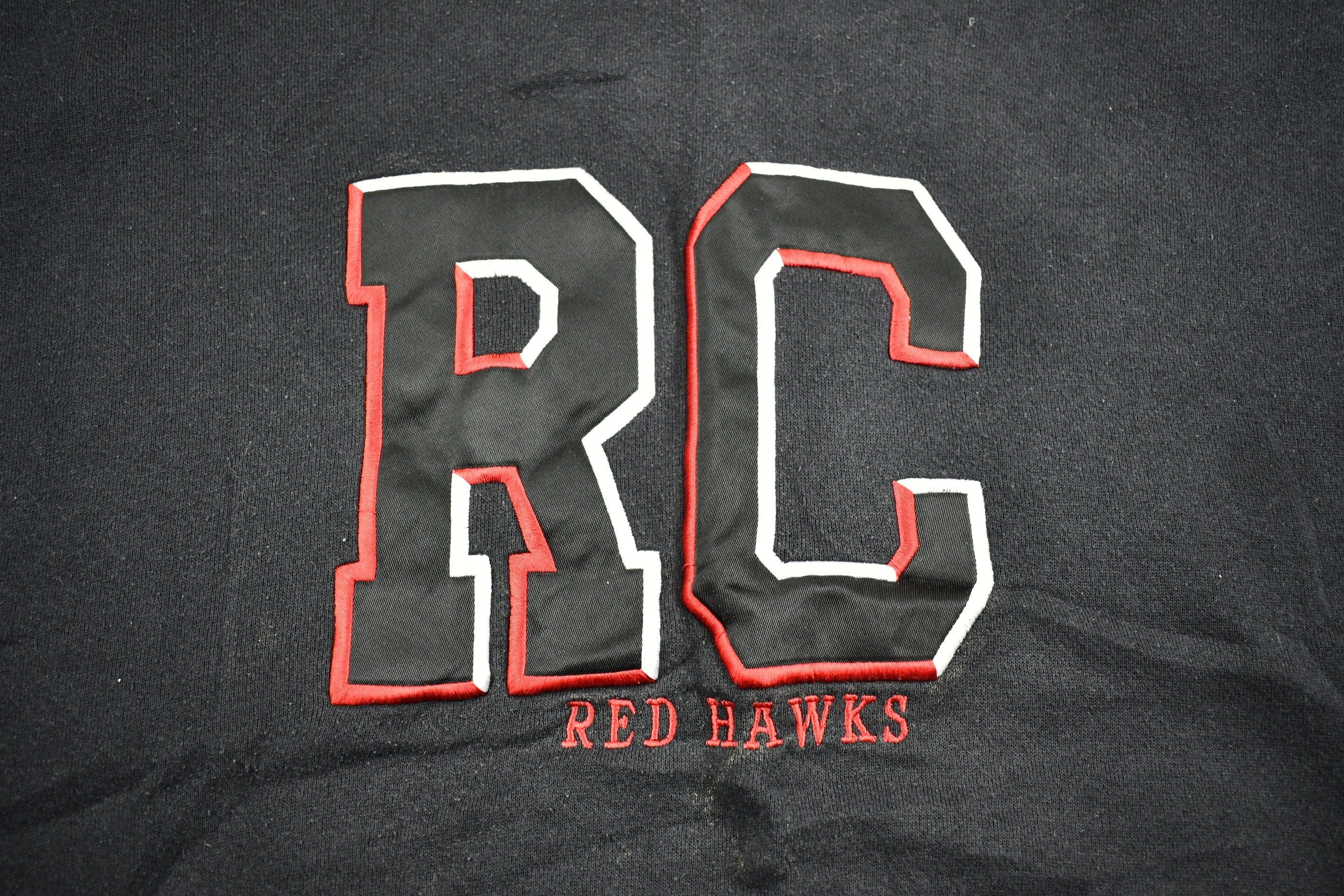 Vintage 1990s Ripon College RedHawks Collegiate Crewneck Men's Large - Image 3