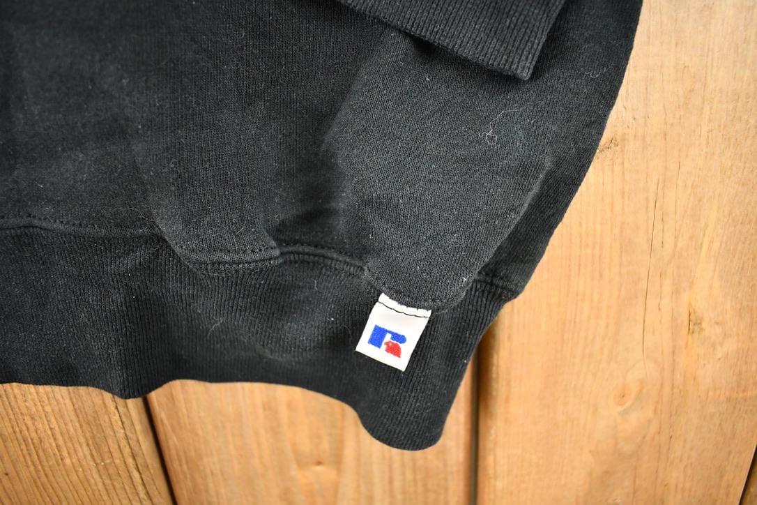 Vintage 1990s River Valley Wildcats Russell Crewneck Sweatshirt Men's M - Image 4