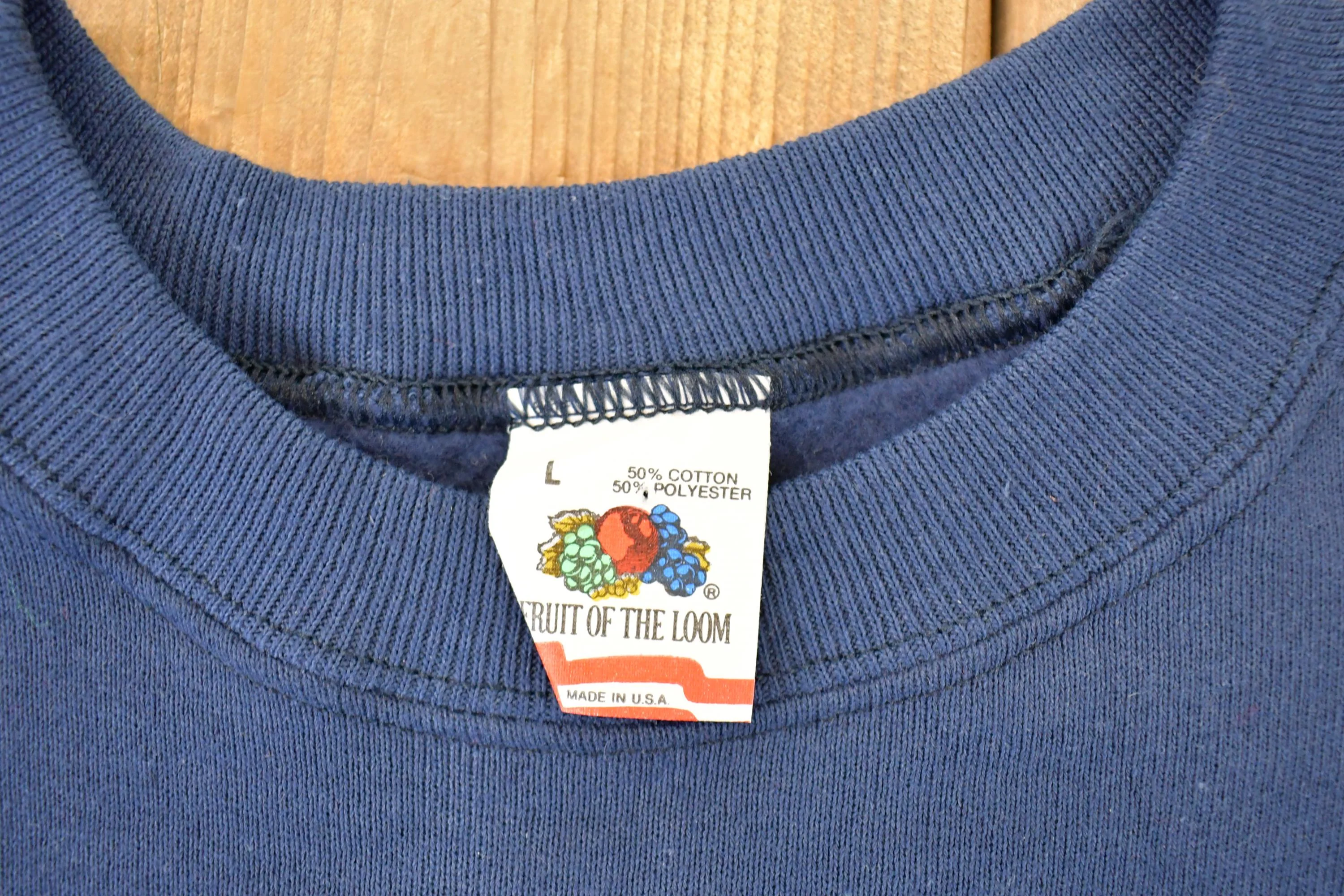Vintage 1990s Robbinsdale Class Of 58 Graphic Print Crewneck Sweatshirt Men's L - Image 4