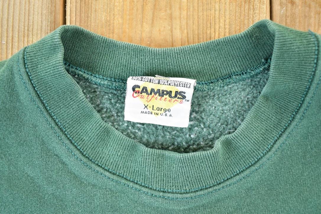 Vintage 1990s Rochester Institute Of Technology Crewneck Mens XL - Image 4