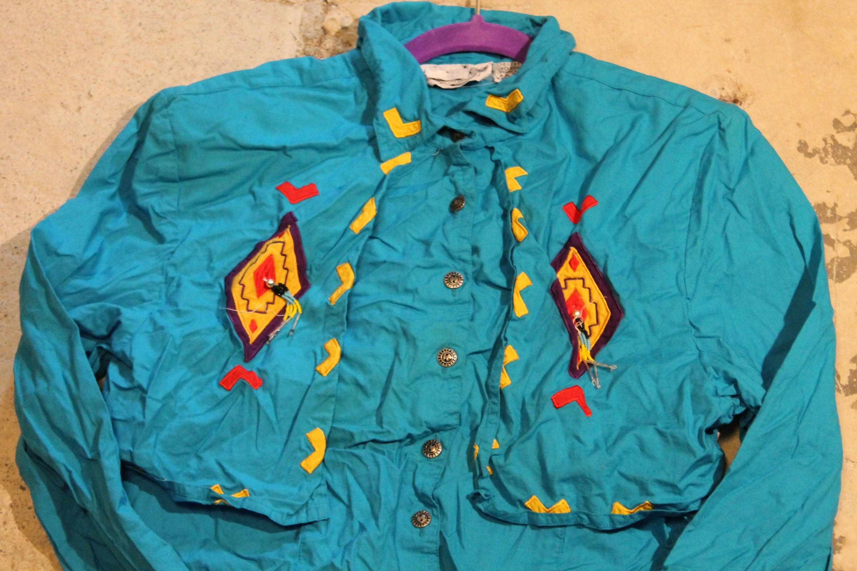 Vintage 1990s Rodeo Western Wear Shacket Women's Medium - Image 3
