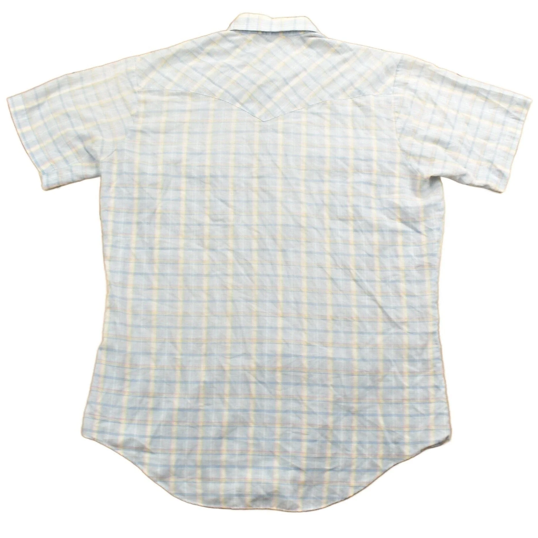 Vintage 1990s Roebucks Flannel Button Up Shirt Men's Large - Image 2
