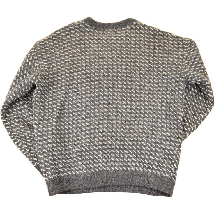 Vintage 1990s Roots Wool Knit Crewneck Sweater Men's L - Image 2