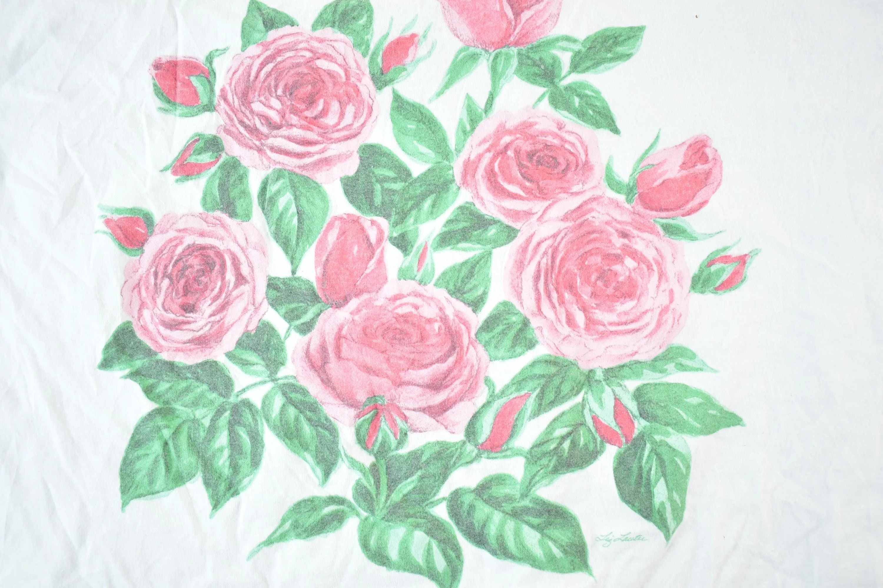 Vintage 1990s Rose Bush Souvenir T-Shirt Women's XL - Image 3