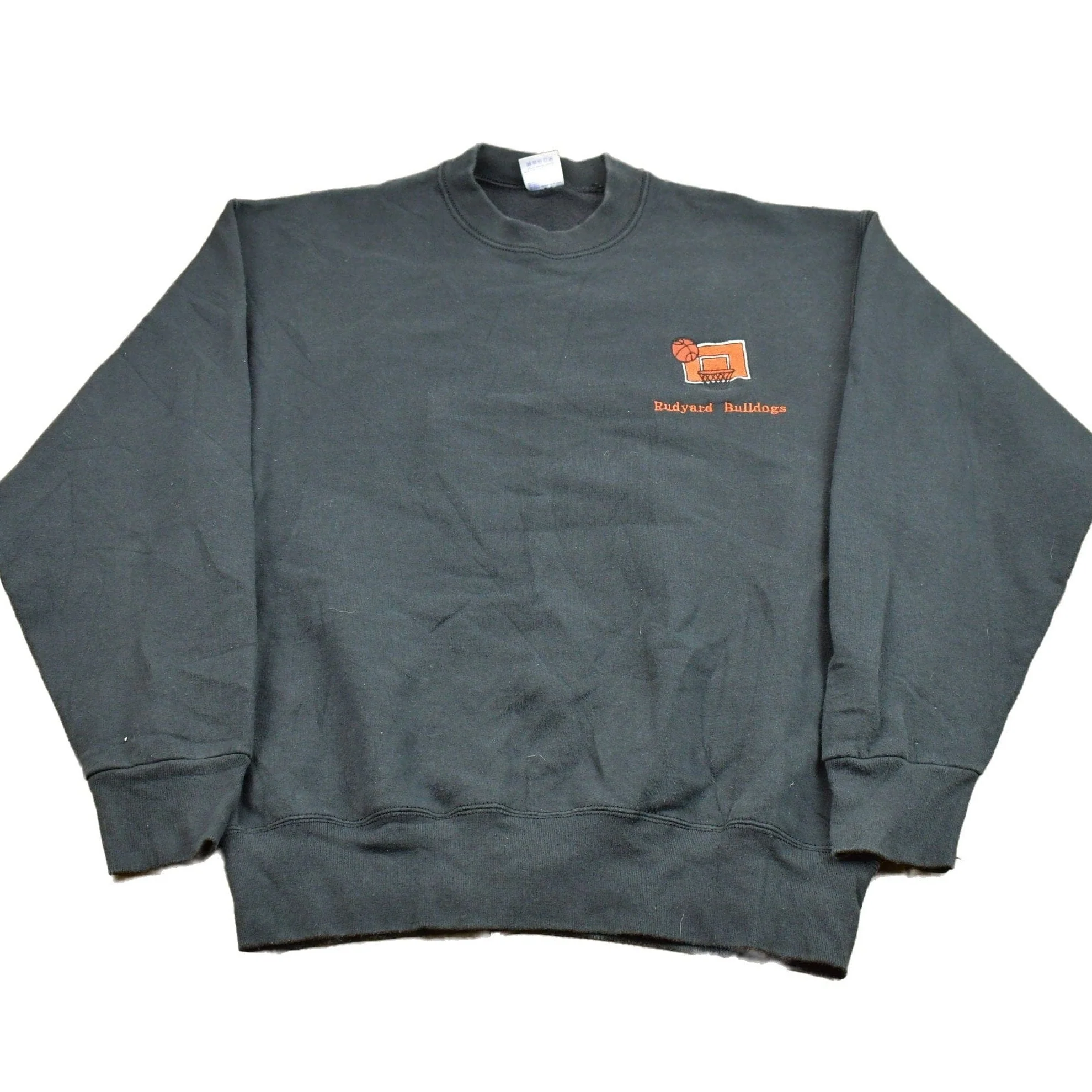 Vintage 1990s Rudyard Bulldogs Crewneck Sweatshirt Men's Large
