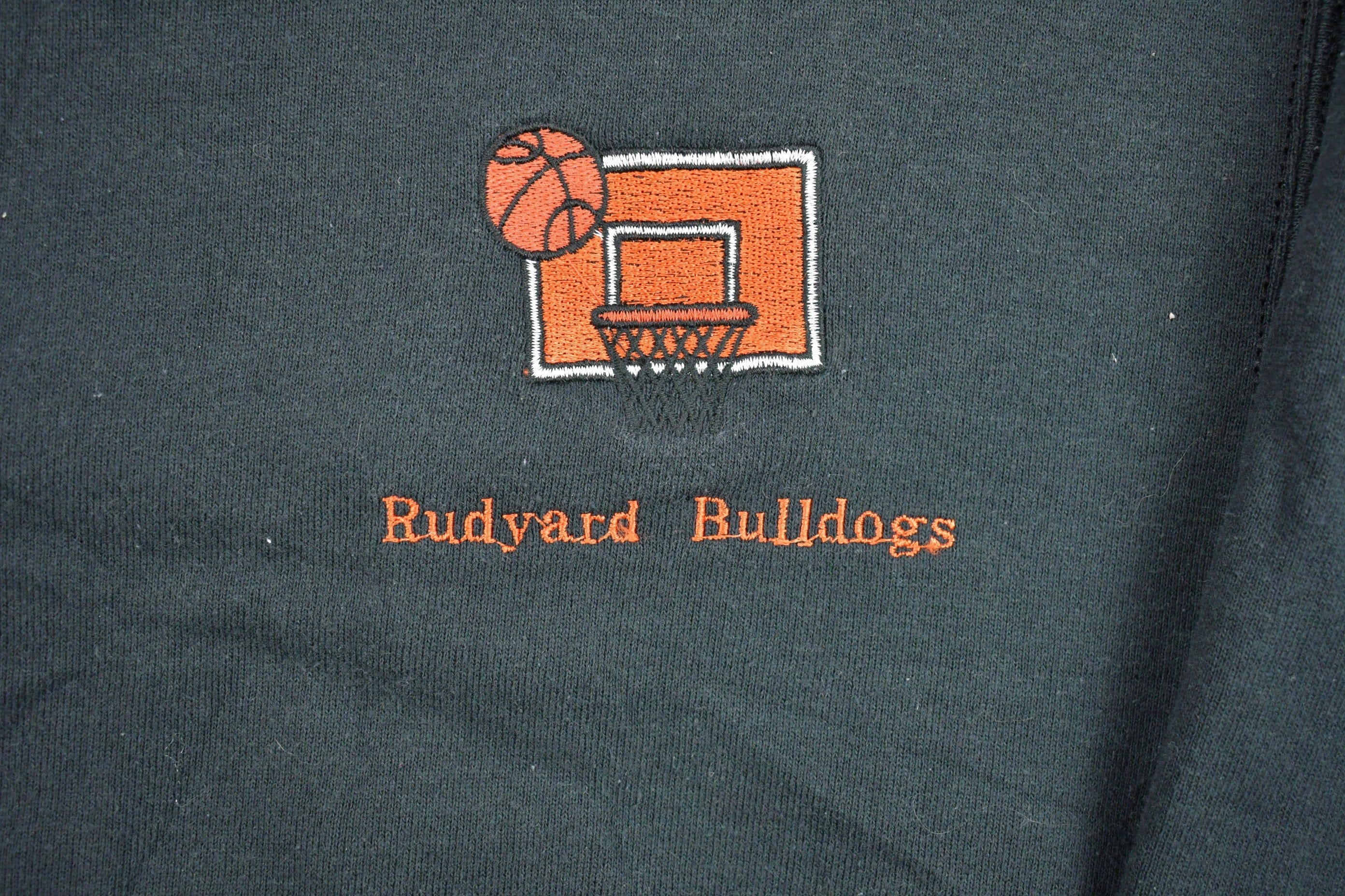 Vintage 1990s Rudyard Bulldogs Crewneck Sweatshirt Men's Large - Image 3