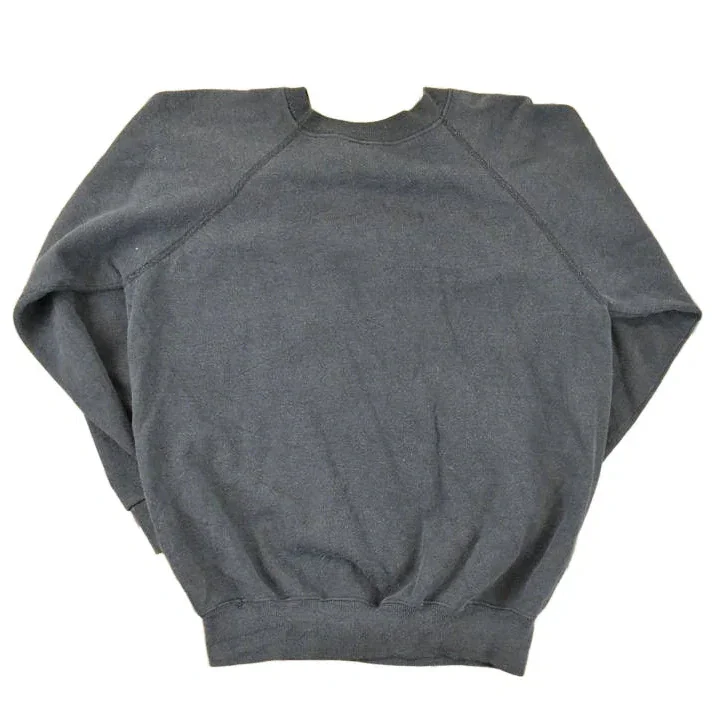 Vintage 1990s Ruff Cut Graphic Print Crewneck Sweatshirt Men's M - Image 2