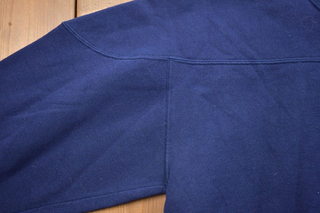 Vintage 1990s Russell Athletic Blank Crewneck Sweatshirt - Image 4