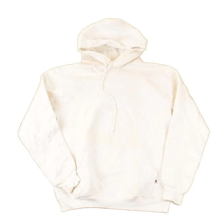 Vintage 1990s Russell Athletic Blank Hoodie Sweatshirt Men's M