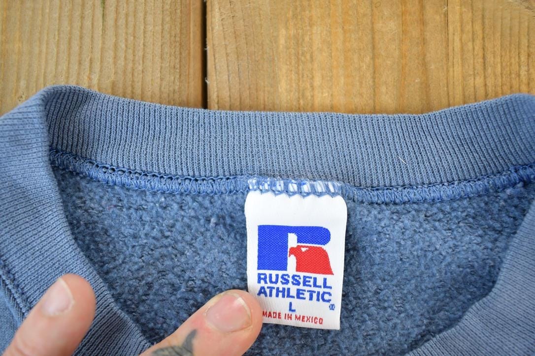 Vintage 1990s Russell Athletic Souvenir Crewneck Sweatshirt Made In USA Men's Large - Image 3