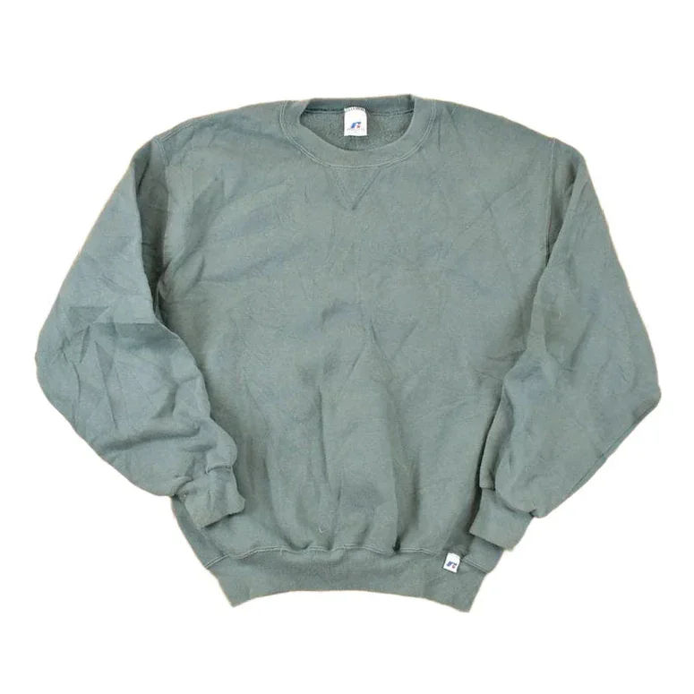 Vintage 1990s Russell Athletics Blank Crewneck Sweatshirt Mens M
