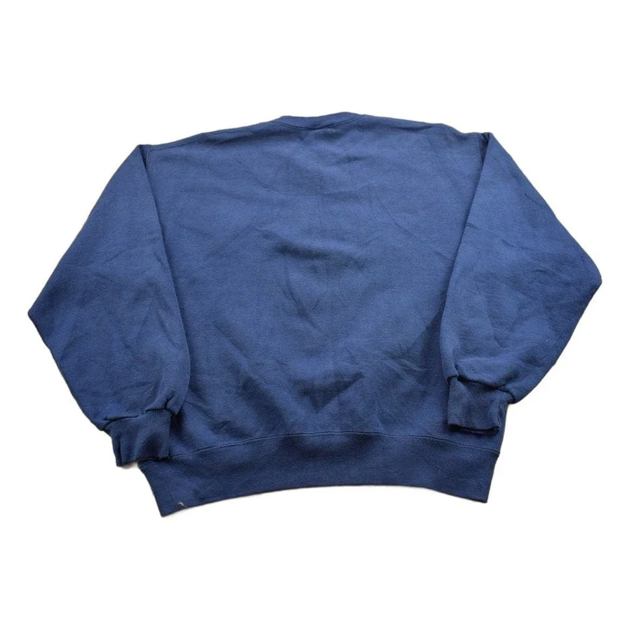 Vintage 1990s Russell Athletics Blank Crewneck Sweatshirt Men's Medium - Image 2