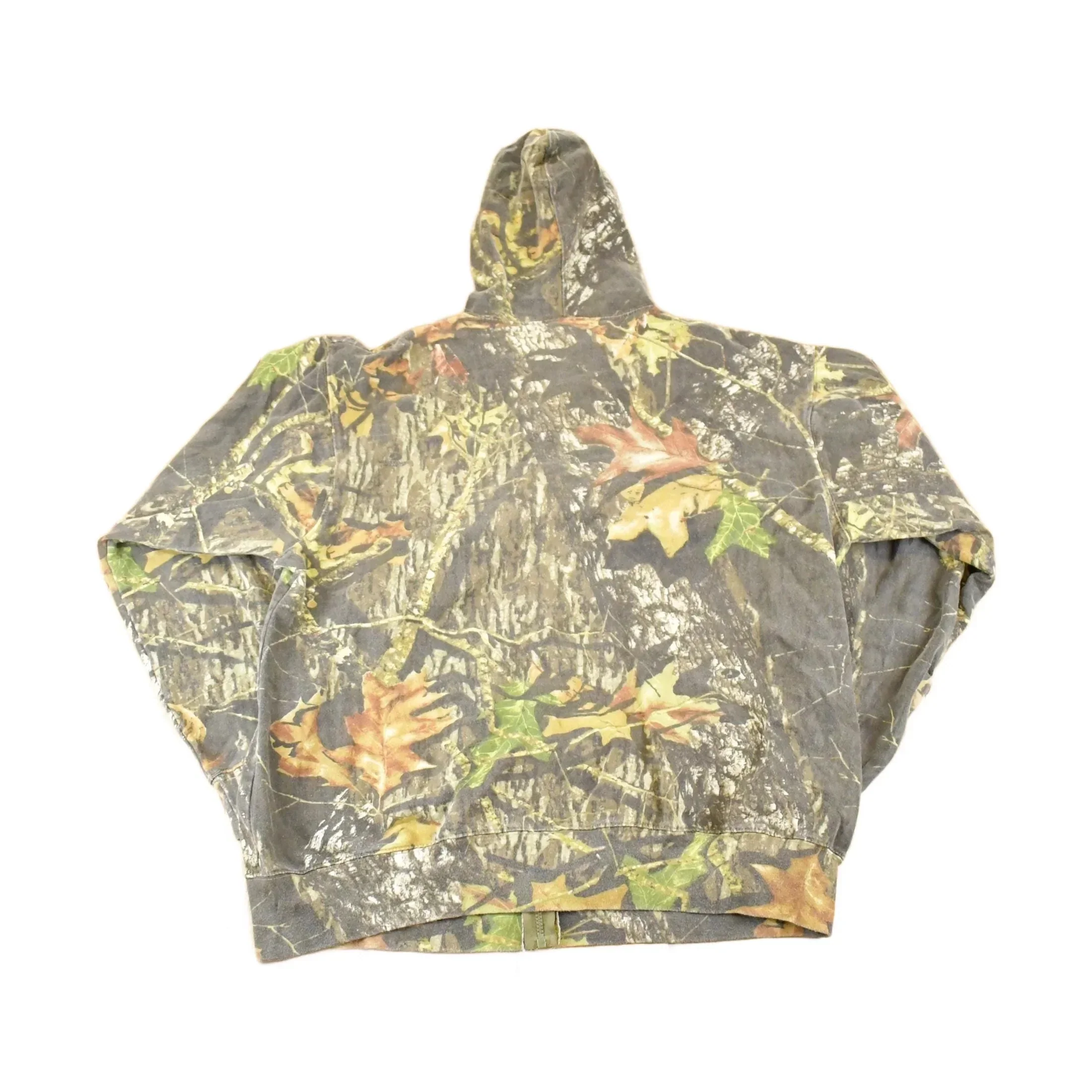 Vintage 1990s Russell Outdoors Realtree Camo Hoodie Sweatshirt Men's XL - Image 2