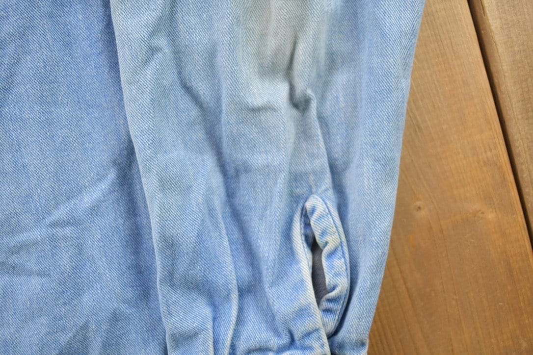 Vintage 1990s Saddlehorn Jean Button Up Shirt Men's Medium - Image 7