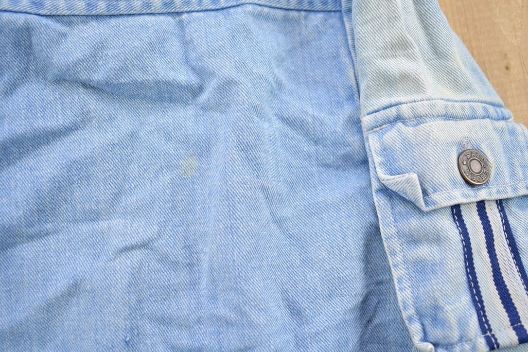 Vintage 1990s Saddlehorn Jean Button Up Shirt Men's Medium - Image 9
