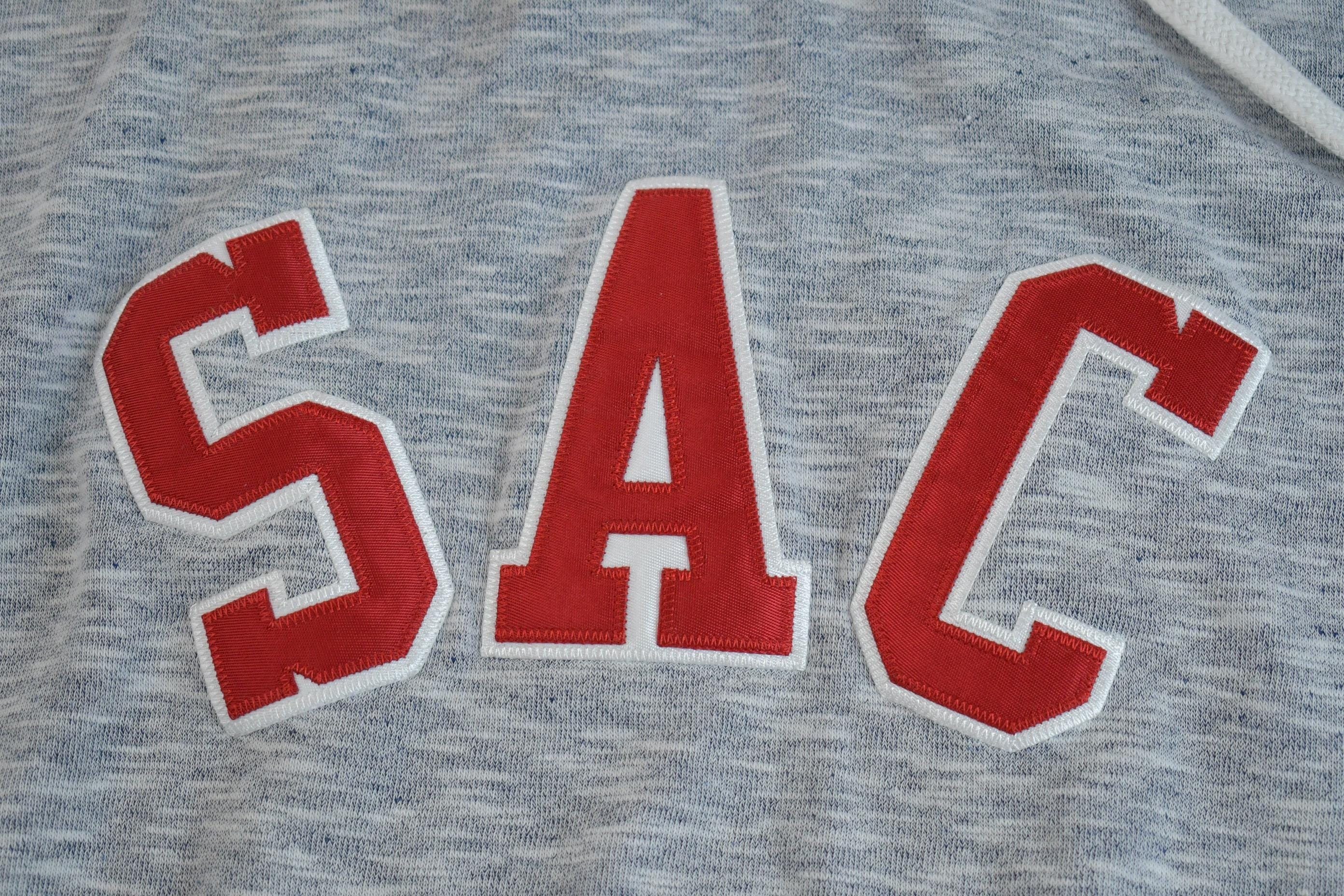 Vintage 1990s Saint Andrew's College Embroidered Hoodie Men's Medium - Image 3