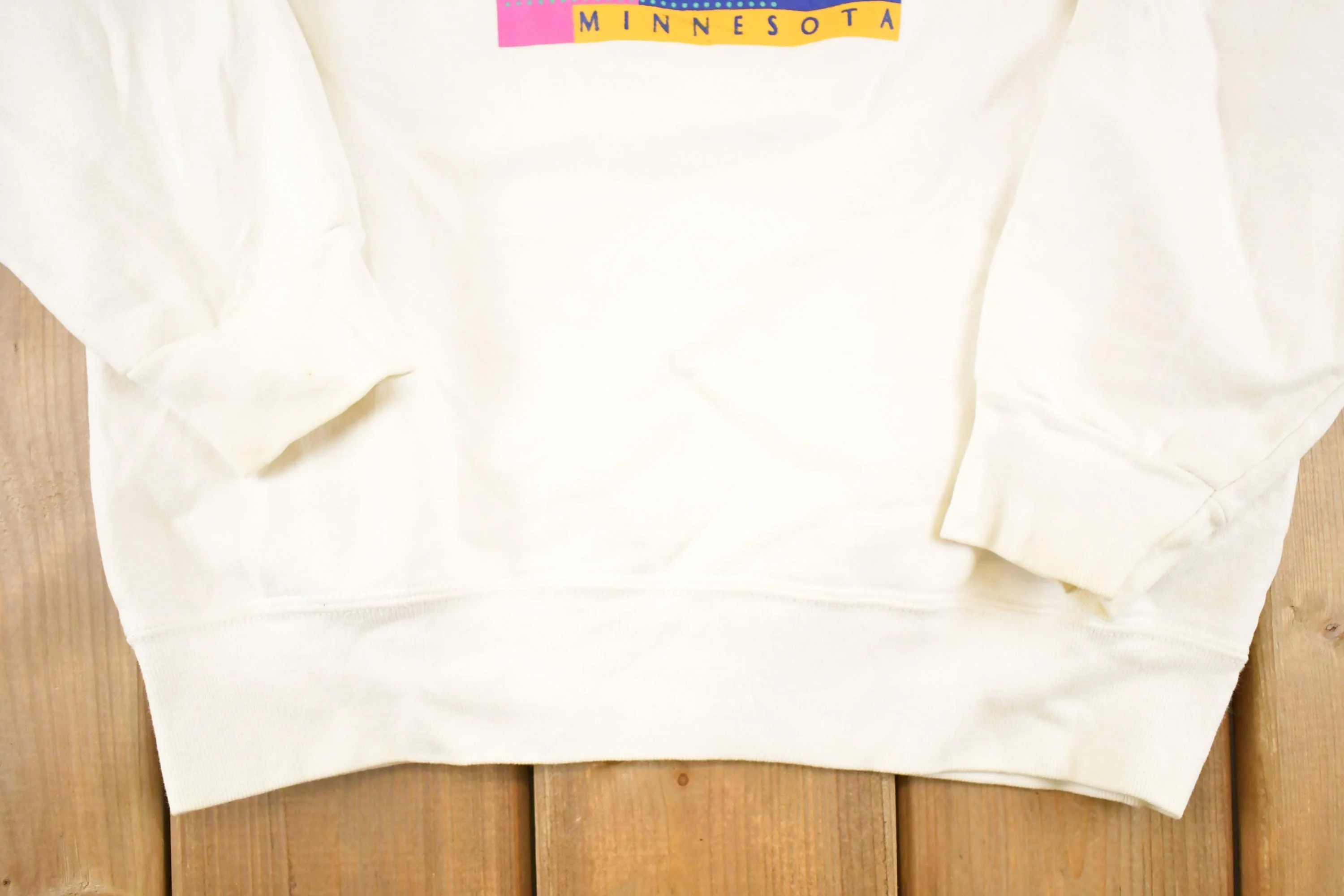 Vintage 1990s Saint Louis County Minnesota Souvenir Crewneck Sweatshirt Men's M - Image 4