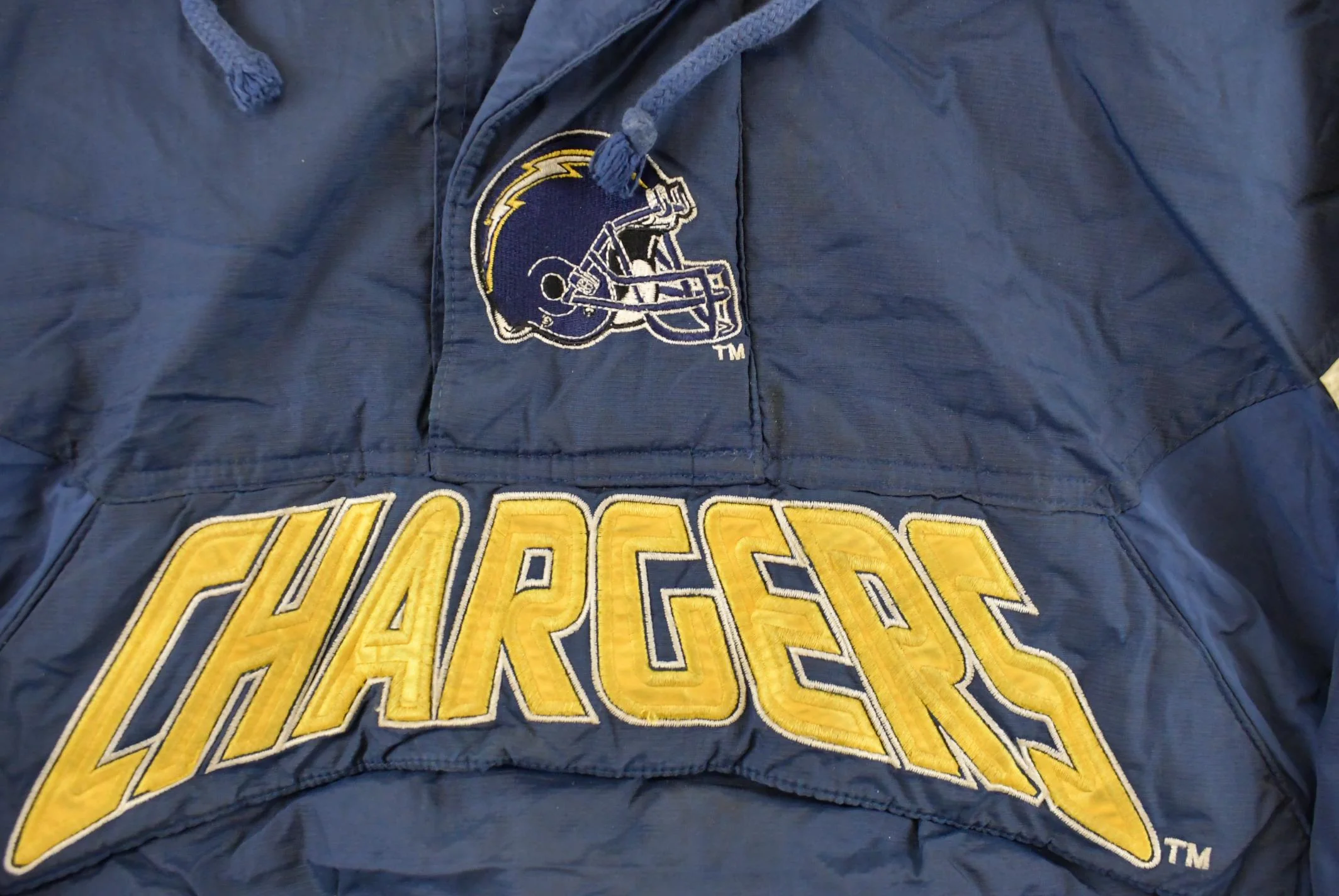 Vintage 1990s San Diego Chargers NFL Pro Line Starter Anorak Jacket Men's M - Image 3