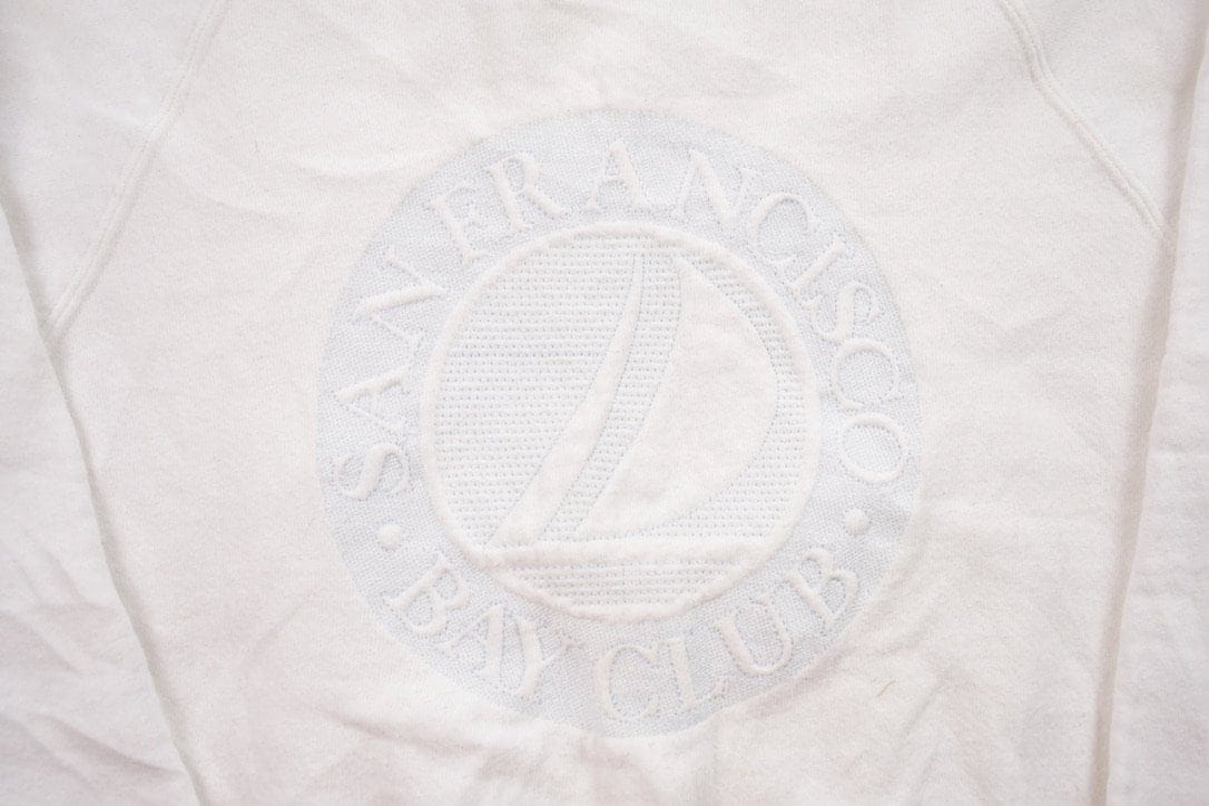 Vintage 1990s San Francisco Bay Club Crewneck Sweatshirt Men's S - Image 8
