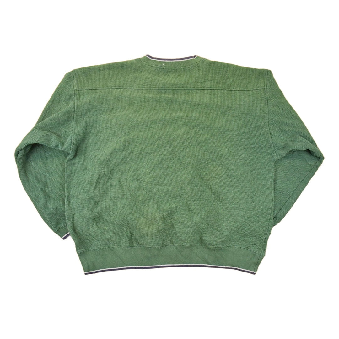Vintage 1990s Santee HVYWT Hard Knit Crewneck Sweatshirt Men's XL - Image 2