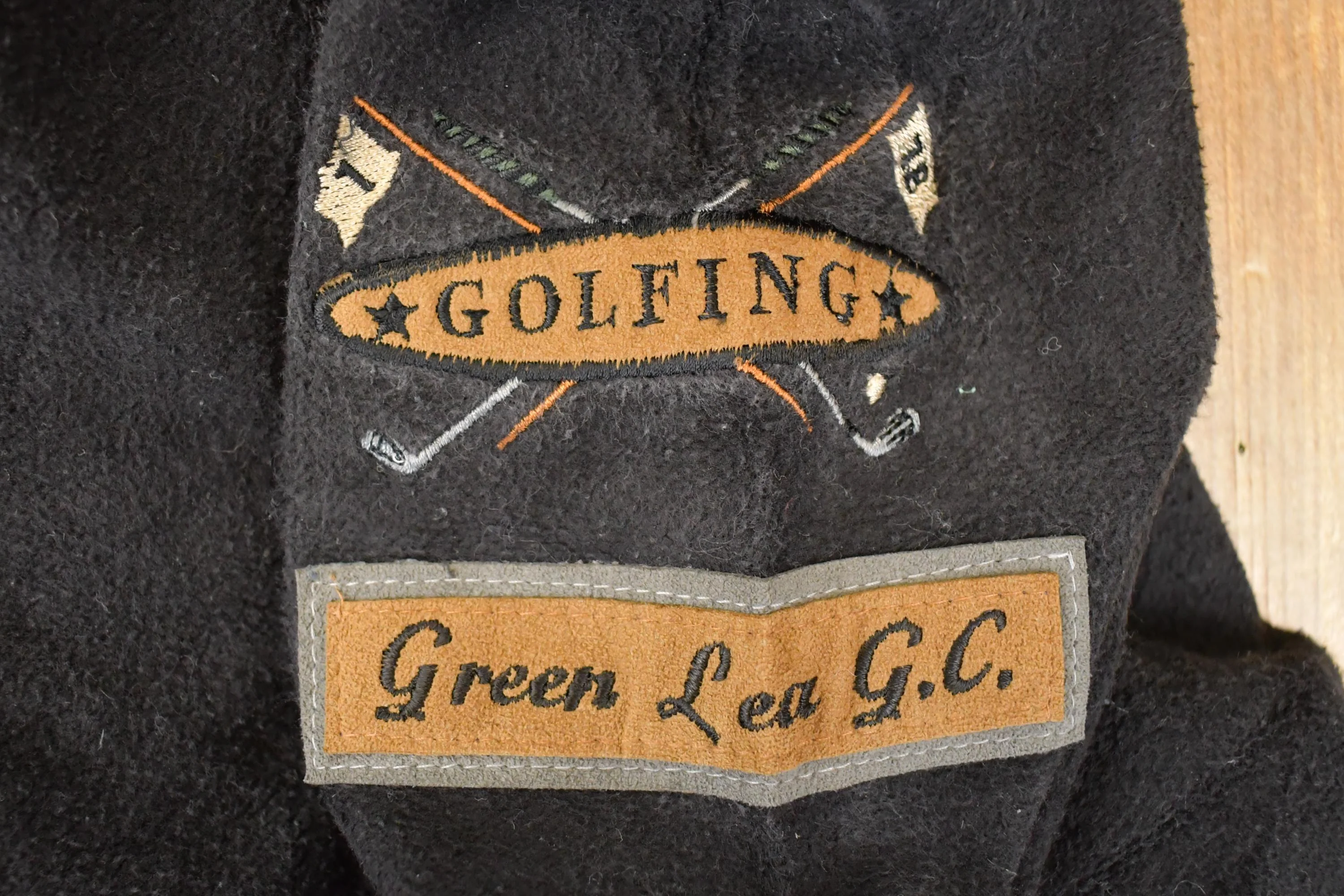 Vintage 1990s SDI Golfing Quarter Button Fleece Collared Sweatshirt Mens L - Image 3