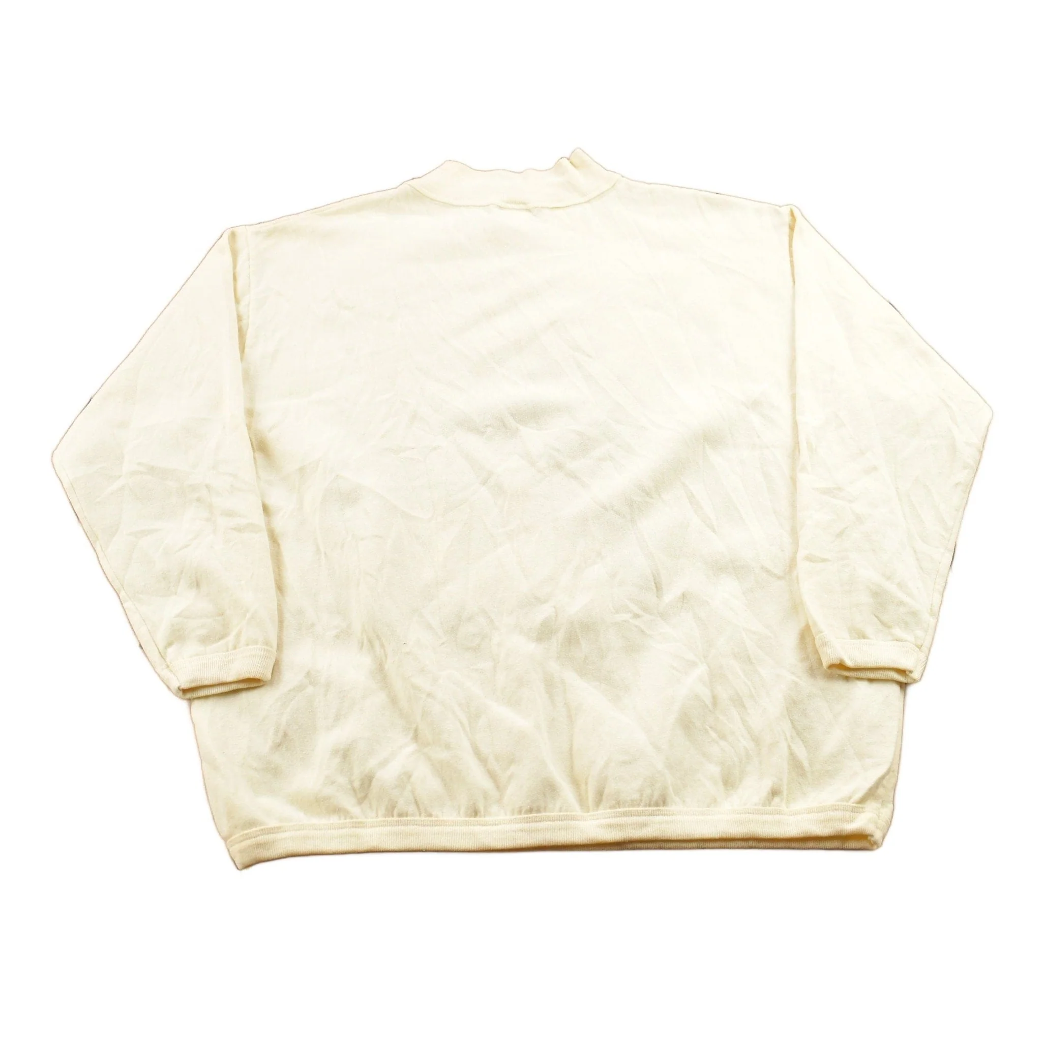 Vintage 1990s Separate Issue Floral Crewneck Sweater Men's Medium - Image 2