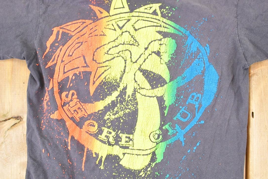 Vintage 1990s Shore Club Souvenir Surfing T-Shirt Men's S - Image 3
