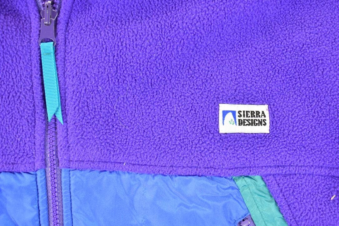 Vintage 1990s Sierra Designs Fleece Outdoorsman Sweater Men's L - Image 3