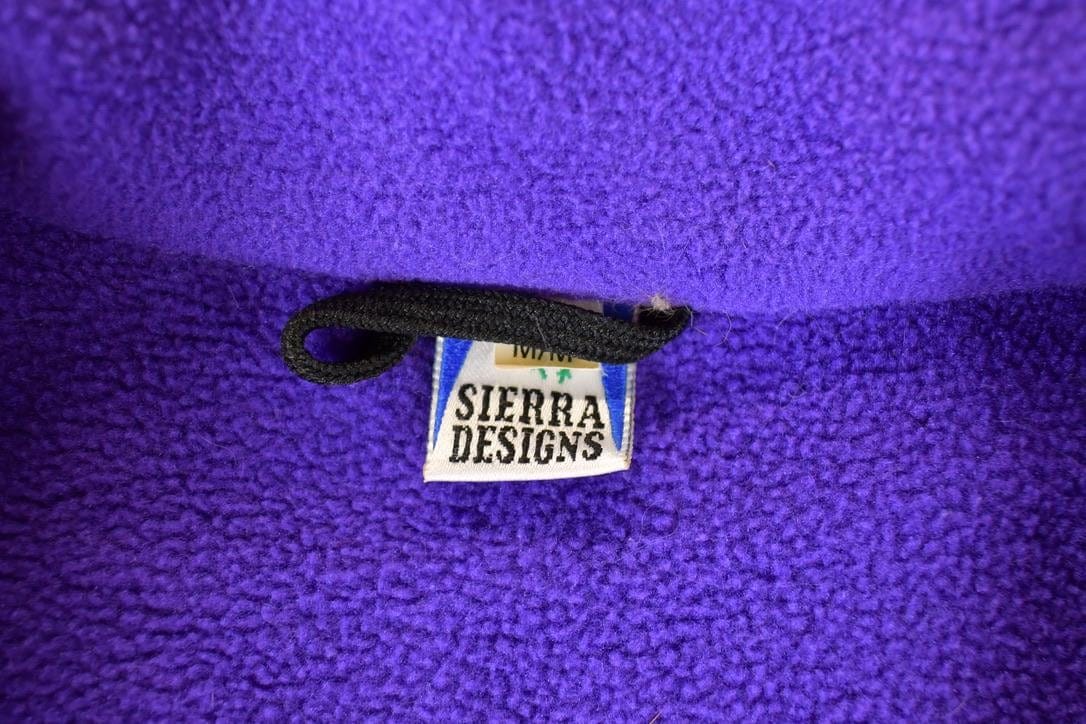 Vintage 1990s Sierra Designs Fleece Outdoorsman Sweater Men's L - Image 4