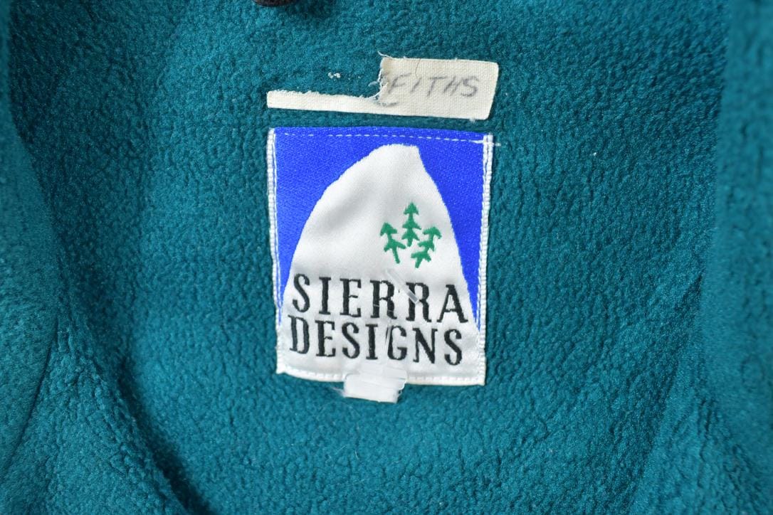 Vintage 1990s Sierra Designs Mid Weight Fleece Lined Windbreaker Spring Jacket Ve Men's XL - Image 3